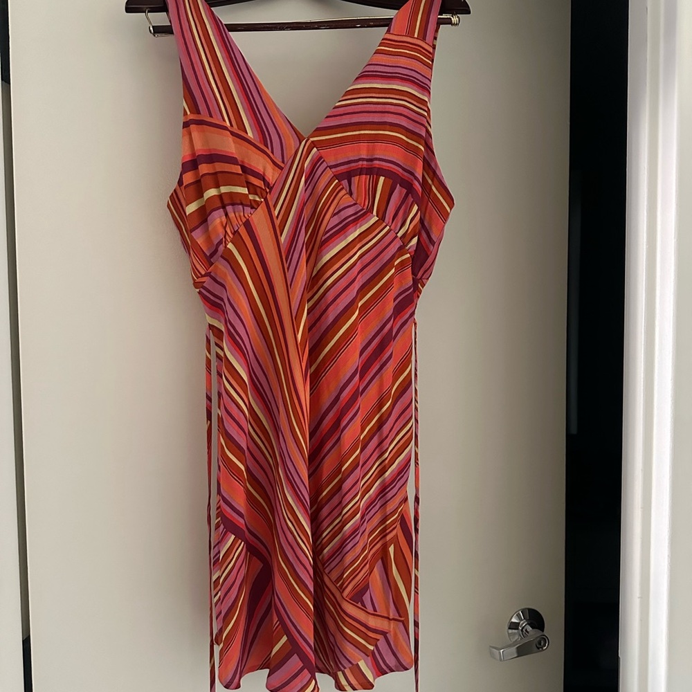 Wild Fable Multicolor Striped Dress